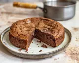 En saftig kladdkaka med en härlig chokladkärna, perfekt för en snabb fikastund.